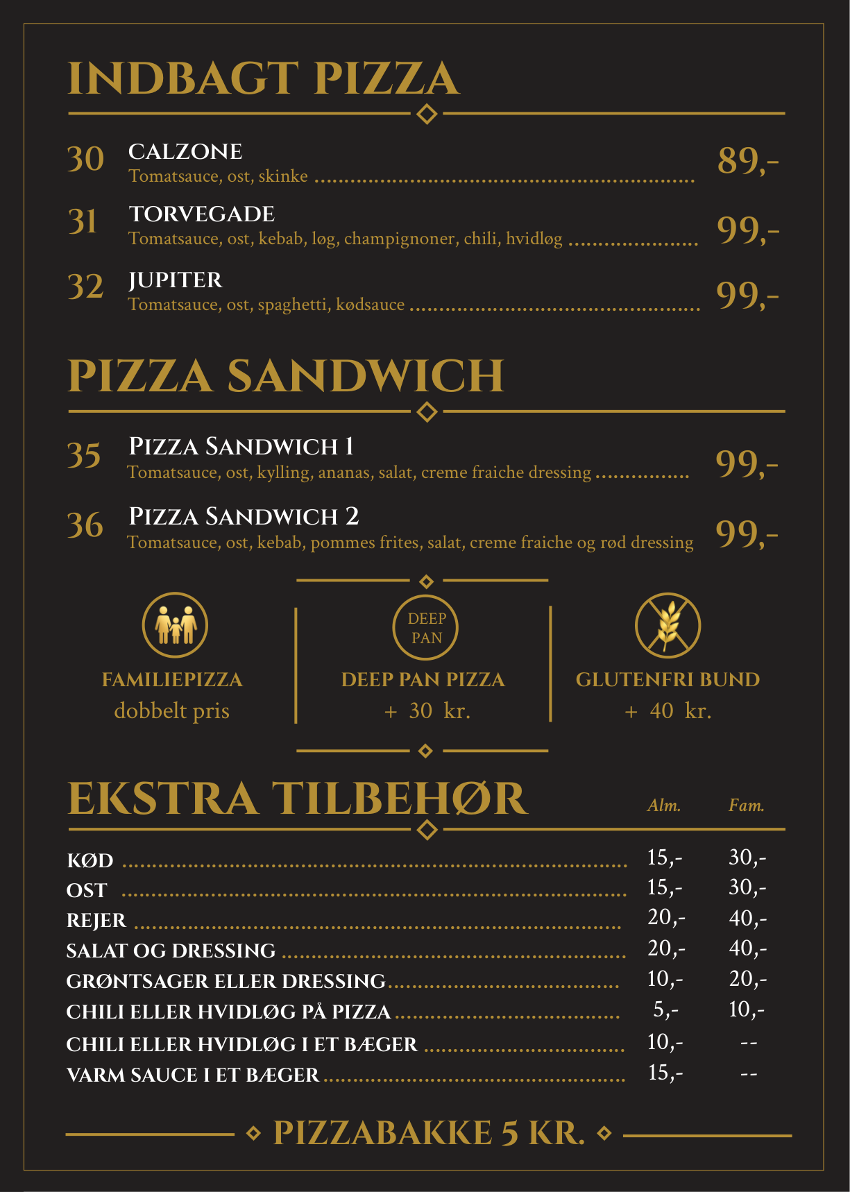 Menu page 3