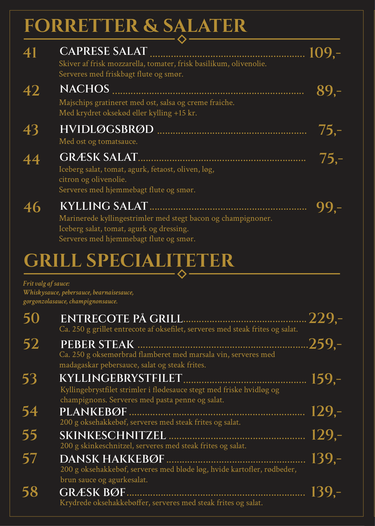 Menu page 4