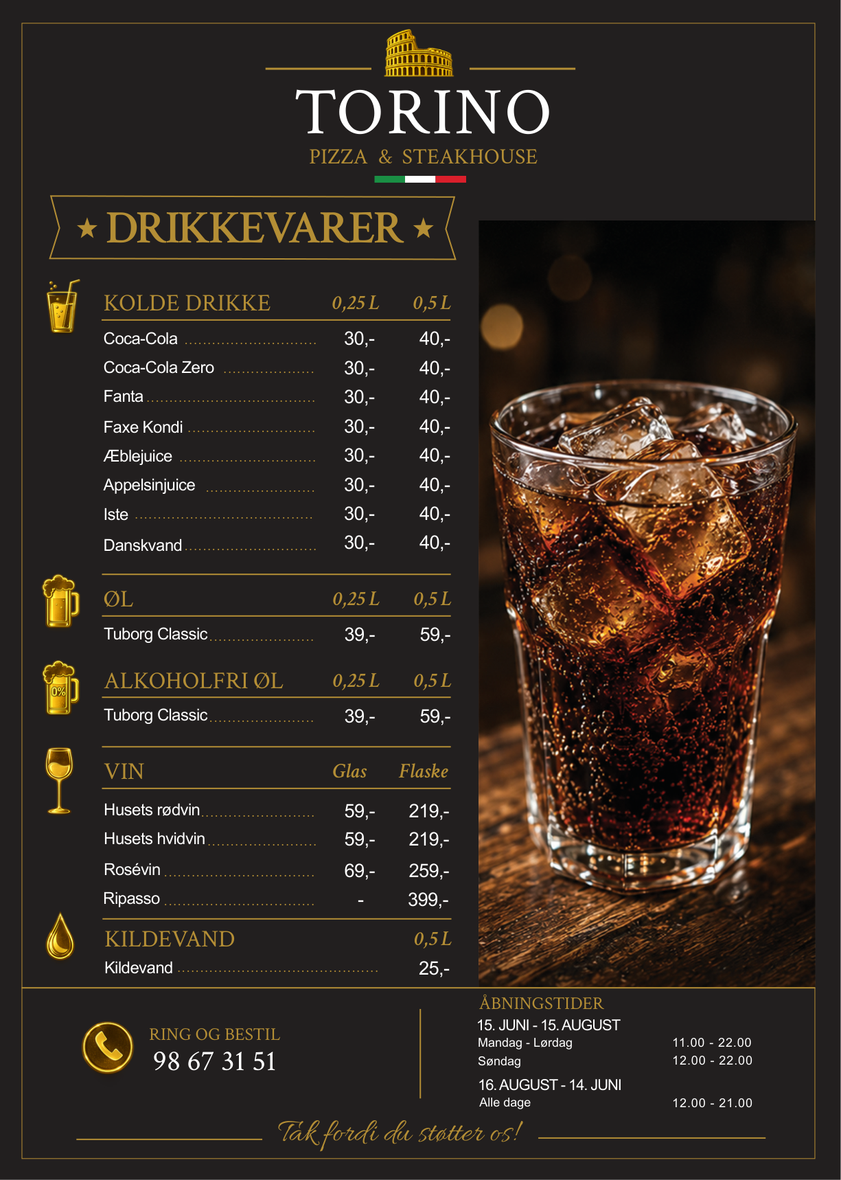Menu page 8